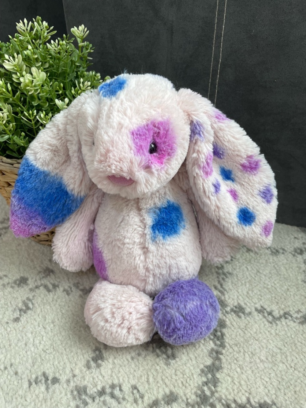 CUSTOM JELLYCAT Dyed Medium Bashful Bunny Stuffed Toy Medium 12”
